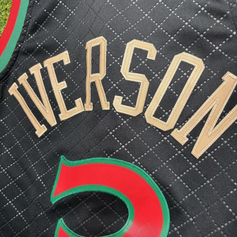 Philadelphia 76ers Jersey Mens XS NBA Basketball Allen Iverson 3 Mitchell Ness
